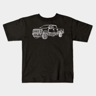 Ford F250 Super Duty Kids T-Shirt